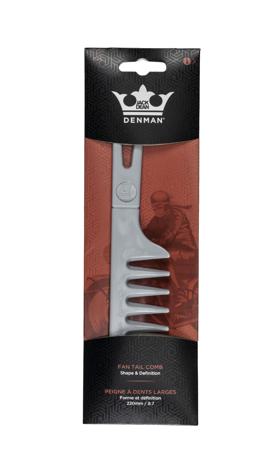 Jack Dean D25 Jack of All Trades Fantail Comb
