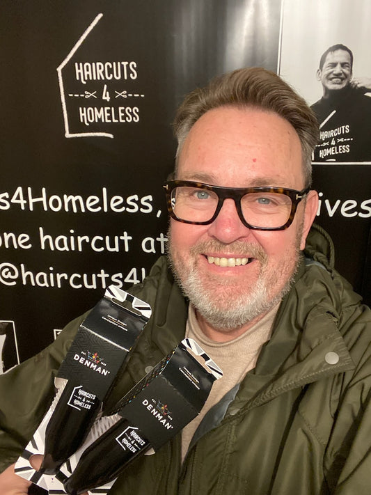 Denman Delivers For Haircuts 4 Homeless