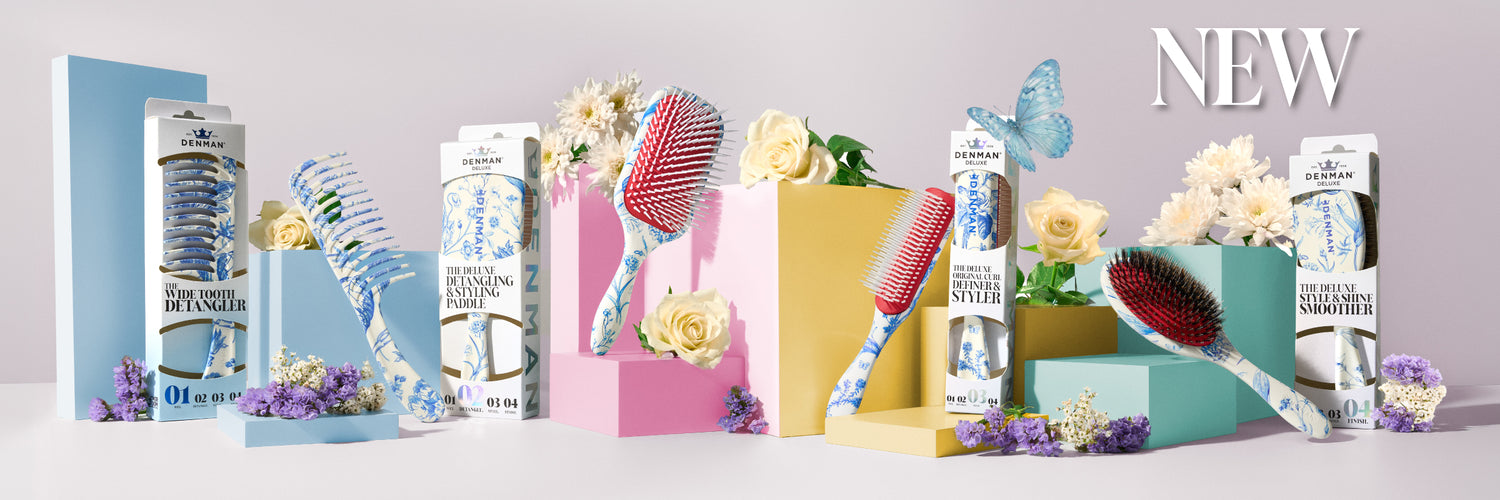 Assortment of hairbrushes