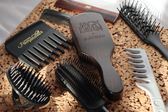 Pompadour hair discount comb