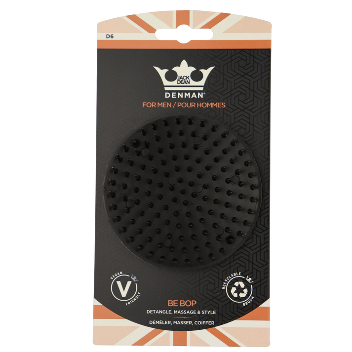 Jack Dean for men D6 Scalp Massager & Shower Brush Detangling Mens