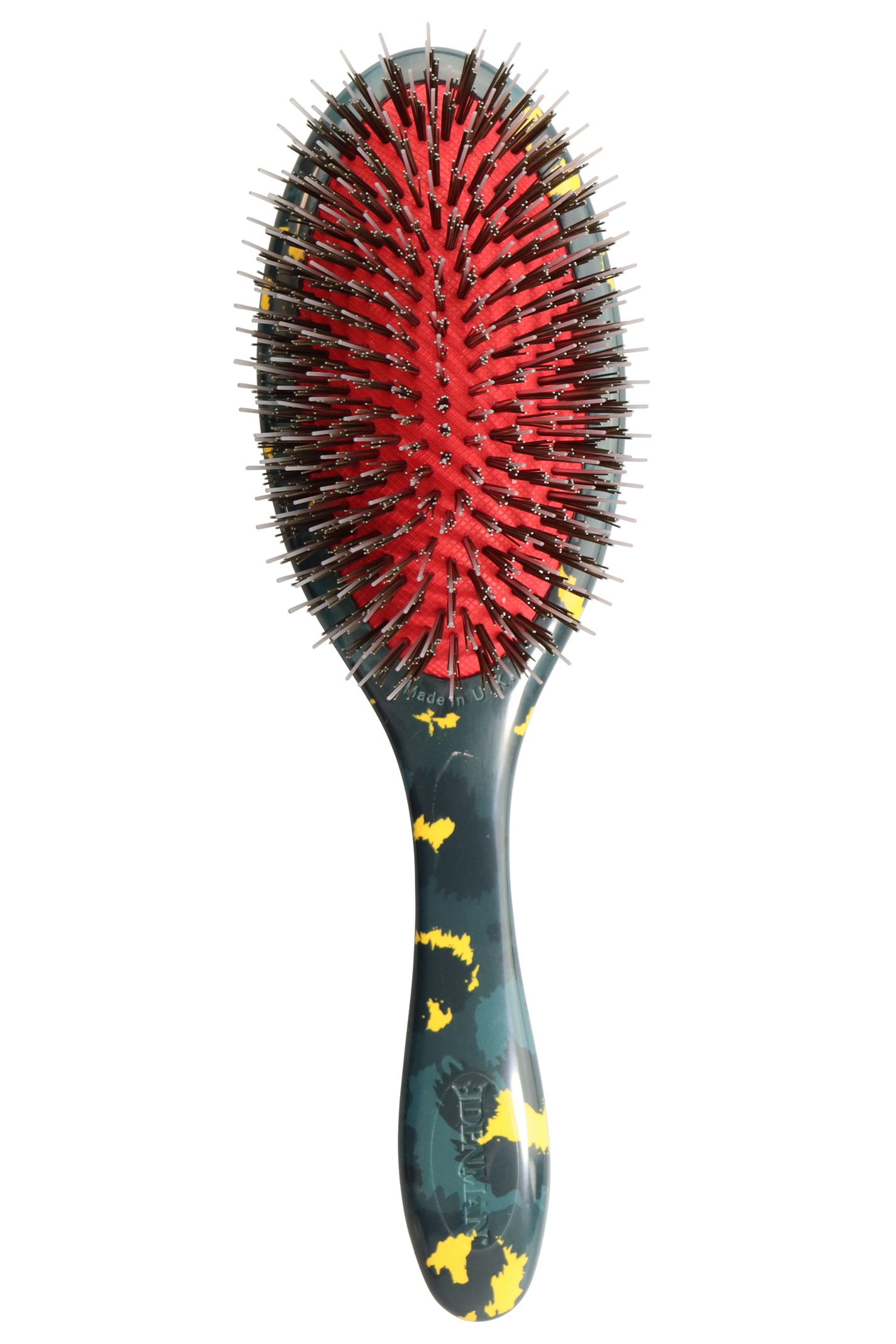 Denman D81M Deluxe Leopard Spots Finish Style & Shine Denman