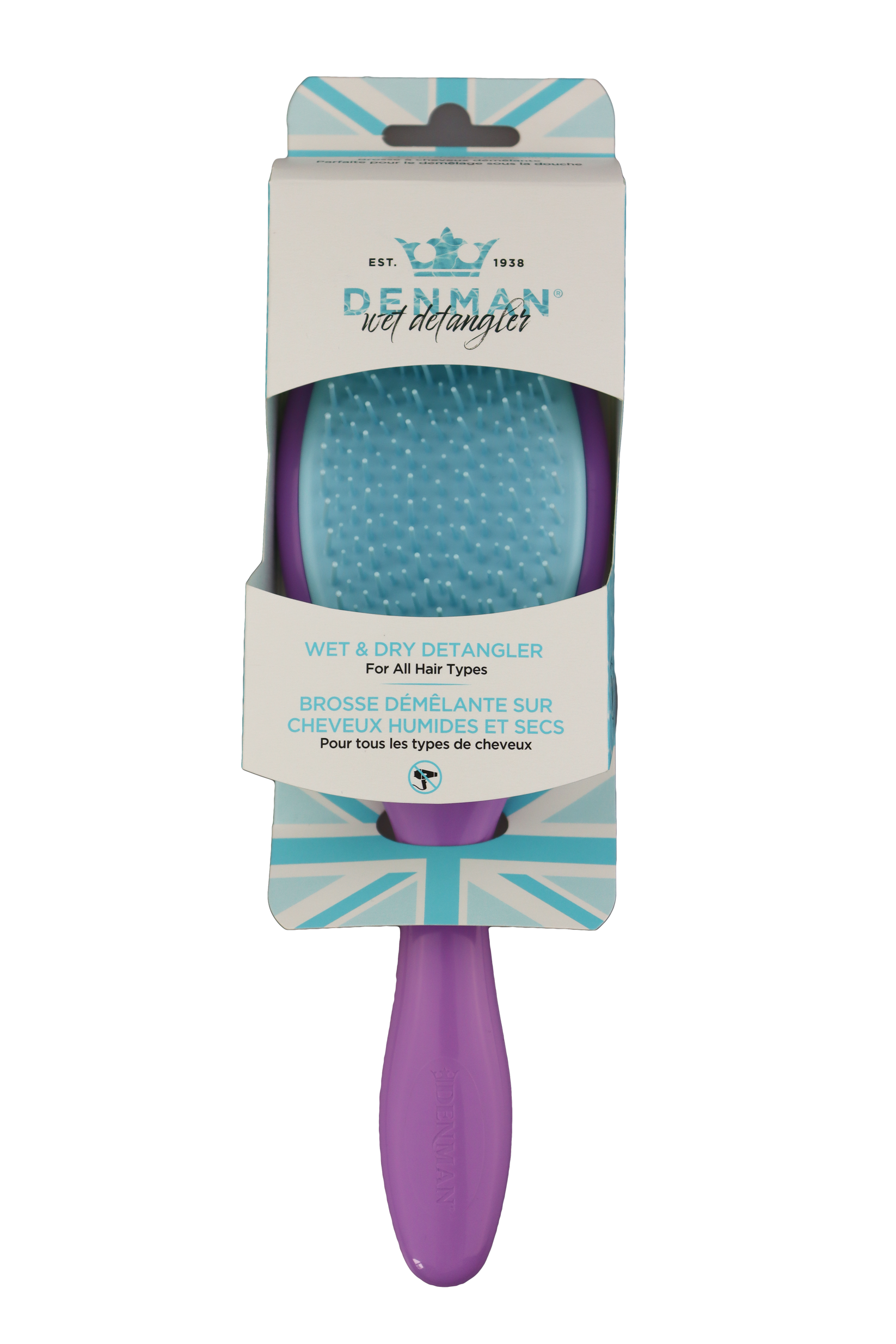 Denman D95 Wet Detangler Brush Detangle Wet Hair Brush Denman Denman UK
